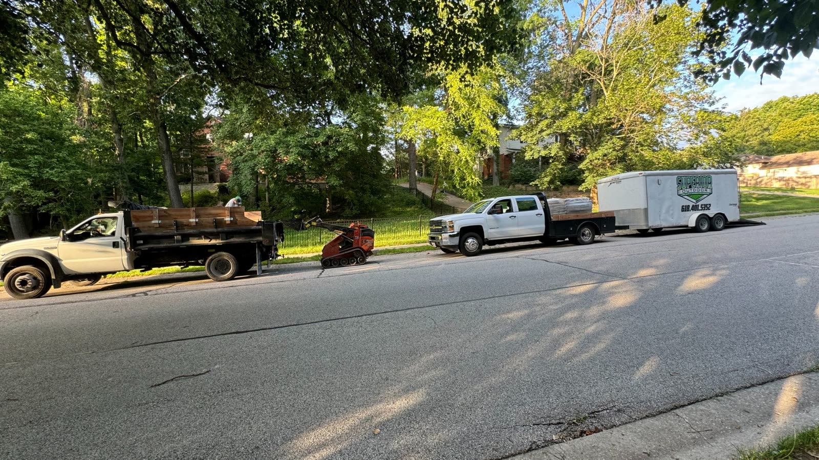 Superior Outdoor work truck and equipment trailer